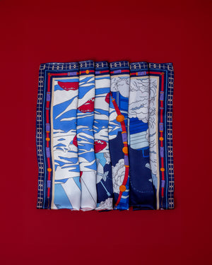 Bond Girl Scarf - Voila Blue