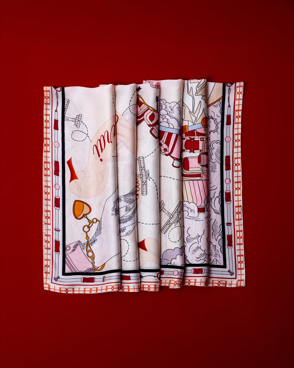 Bond Girl Scarf - Nude