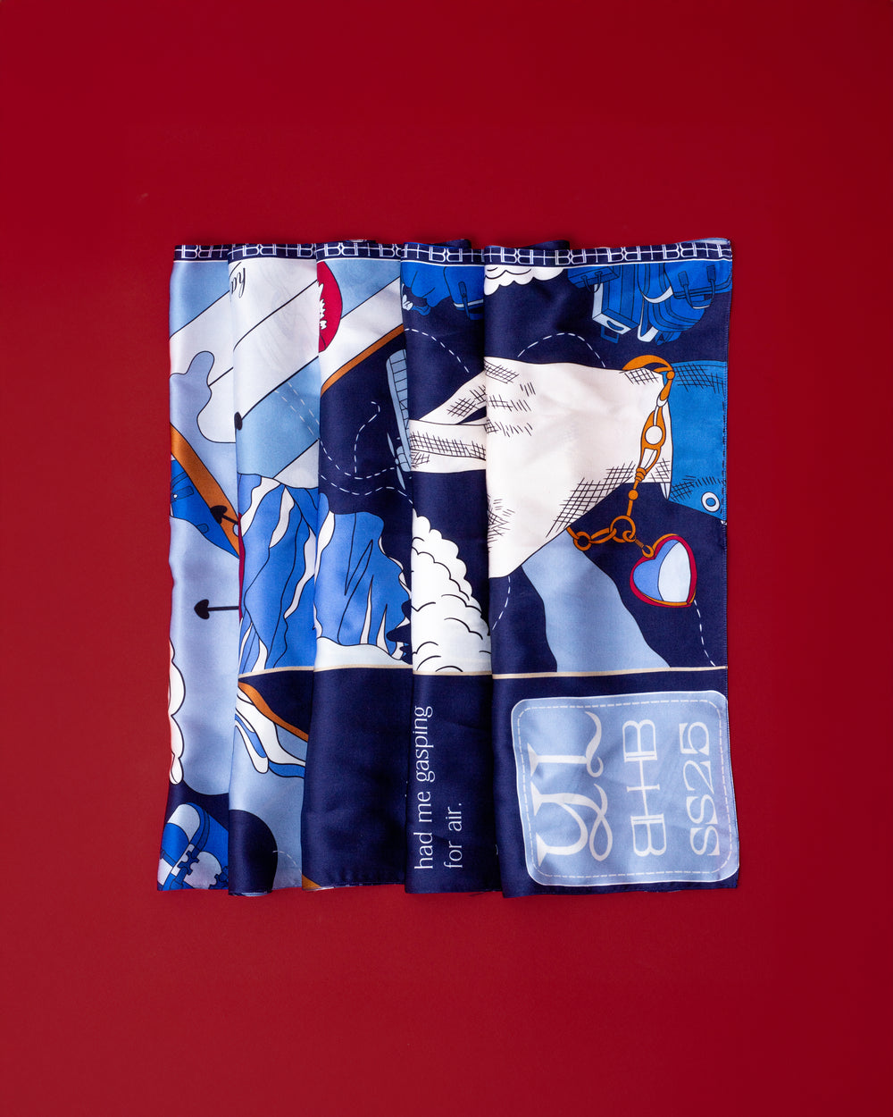 Bond Girl Stole - Voila Blue