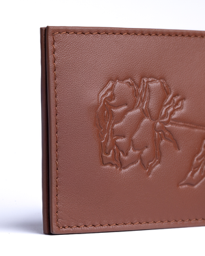 Trifold Billionaire Card Holder - Tan
