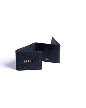 Trifold Billionaire Card Holder - Black
