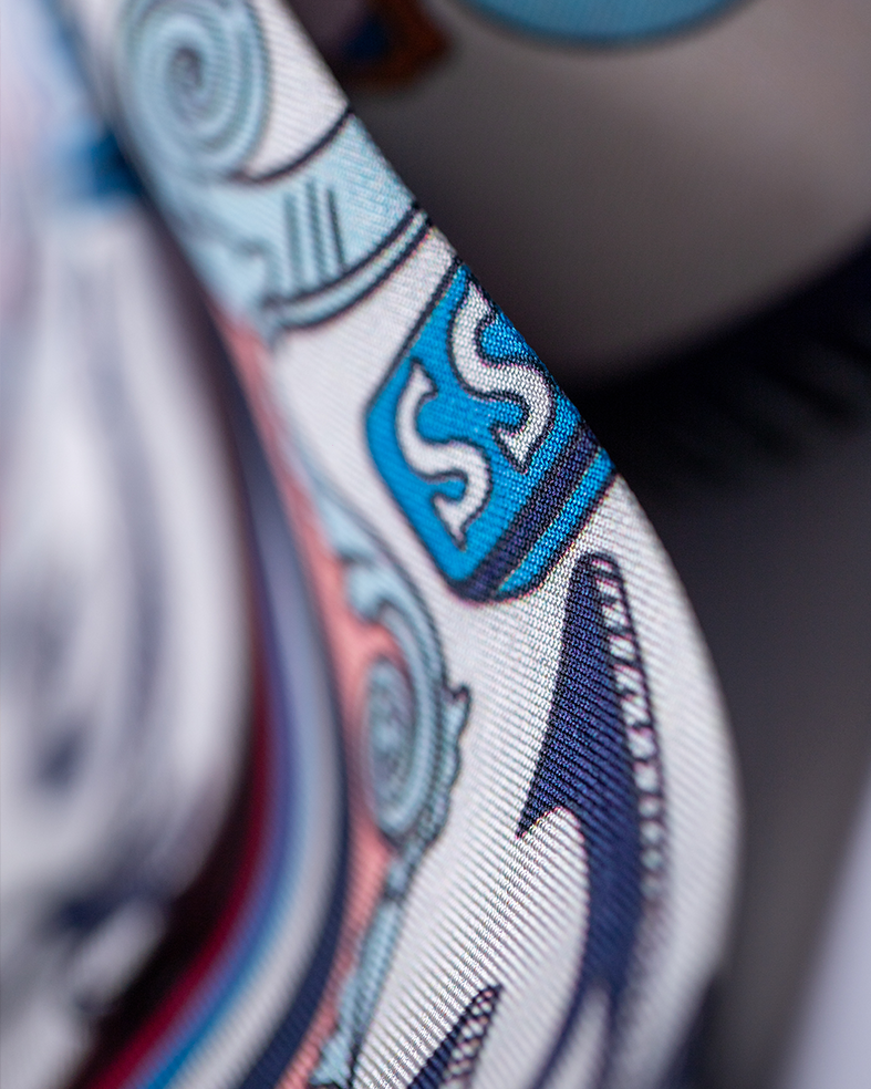 Her Scent Twilly - Voila Blue