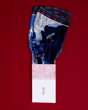 Bond Girl Scarf - Voila Blue