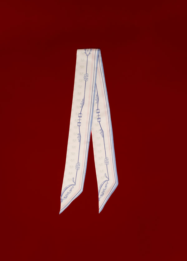 Emblem Wash Twilly - Baby Blue