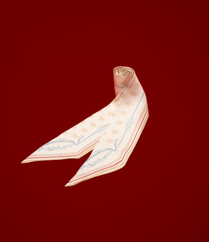 Emblem Wash Twilly - Beige