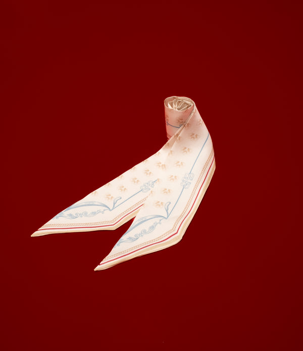 Emblem Wash Twilly - Beige