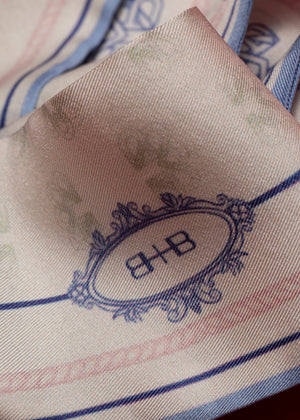 Emblem Wash Twilly - Baby Blue