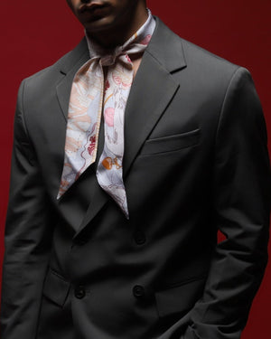 Bond Girl Twilly - Nude