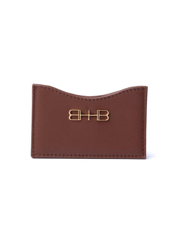 Concave Card Holder - Tan