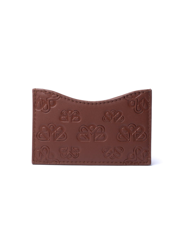 Concave Card Holder - Tan