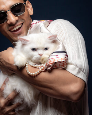 Bond Girl Scarf - Nude