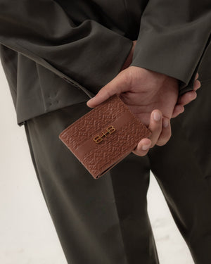 Trifold Billionaire Card Holder - Tan