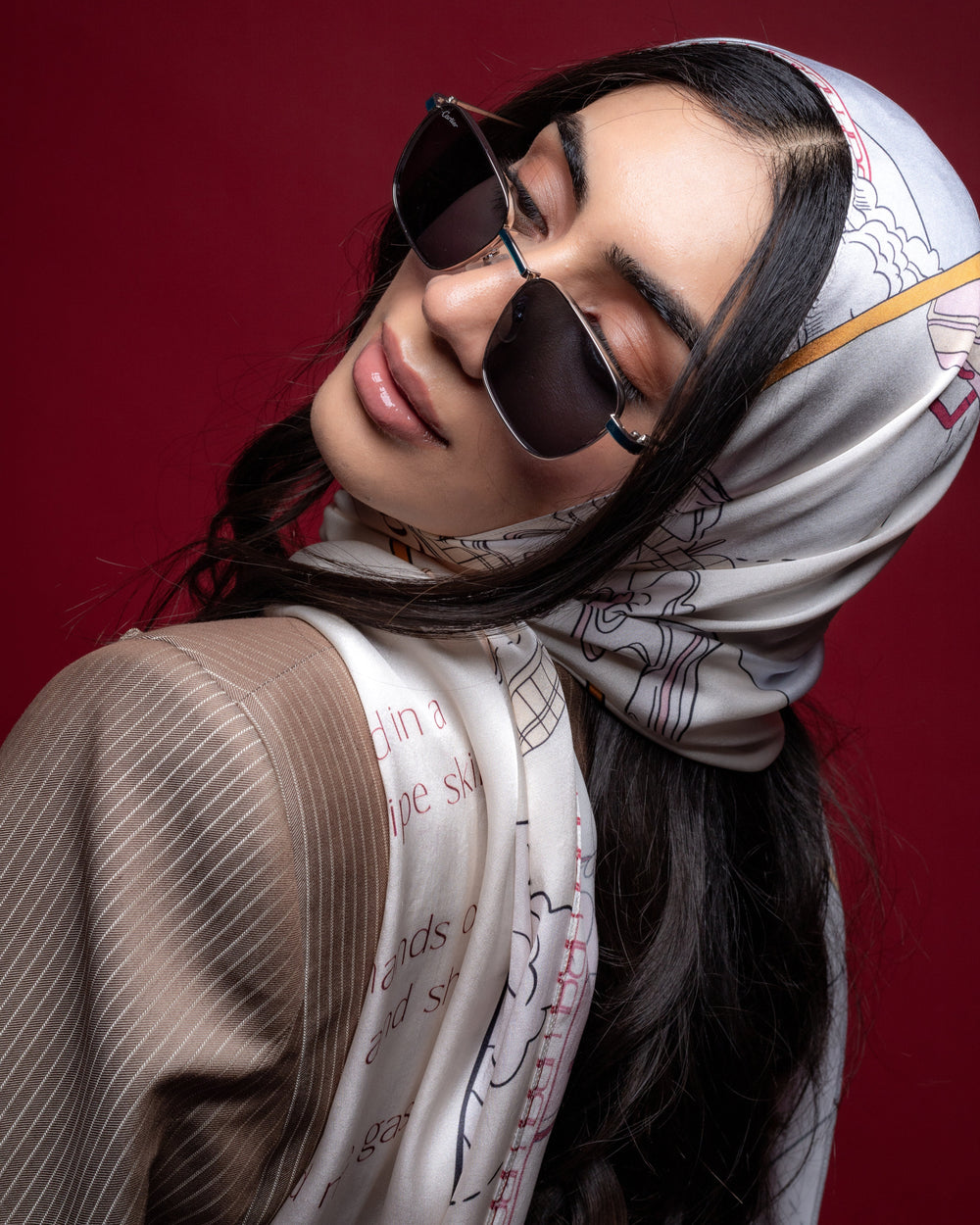 Bond Girl Stole - Nude