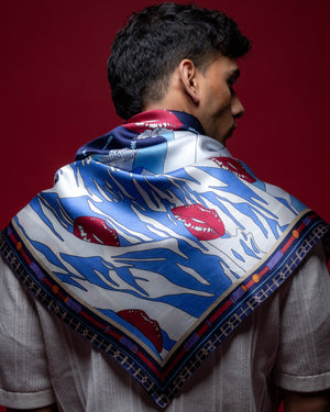 Bond Girl Scarf - Voila Blue